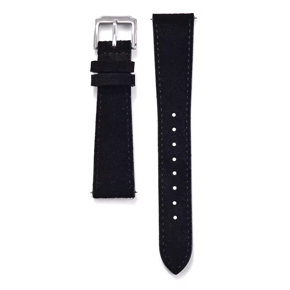 Bracelet en daim noir de jais